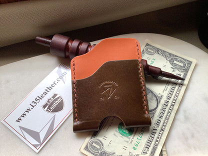 Triad Minimalist Wallet - I-35 Leather