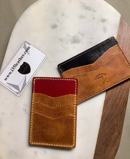 I-35 Leather - Minimalist Wallet - Multiangle