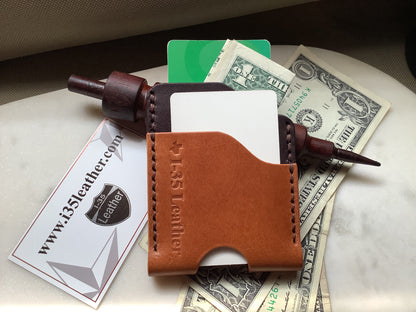 Triad Minimalist Wallet - I-35 Leather