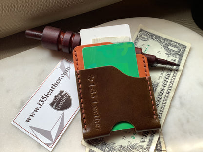 Triad Minimalist Wallet - I-35 Leather