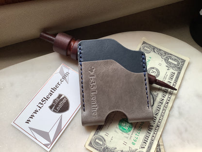 Triad Minimalist Wallet - I-35 Leather