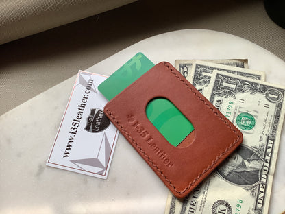 Duo Minimalist Wallet - I-35 Leather