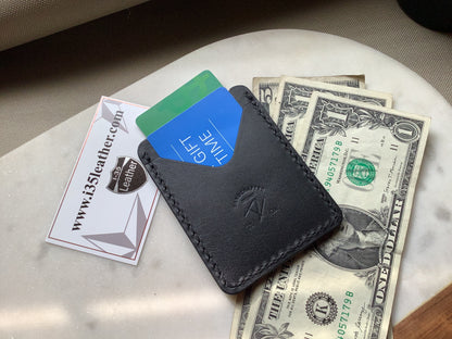 Duo Minimalist Wallet - I-35 Leather