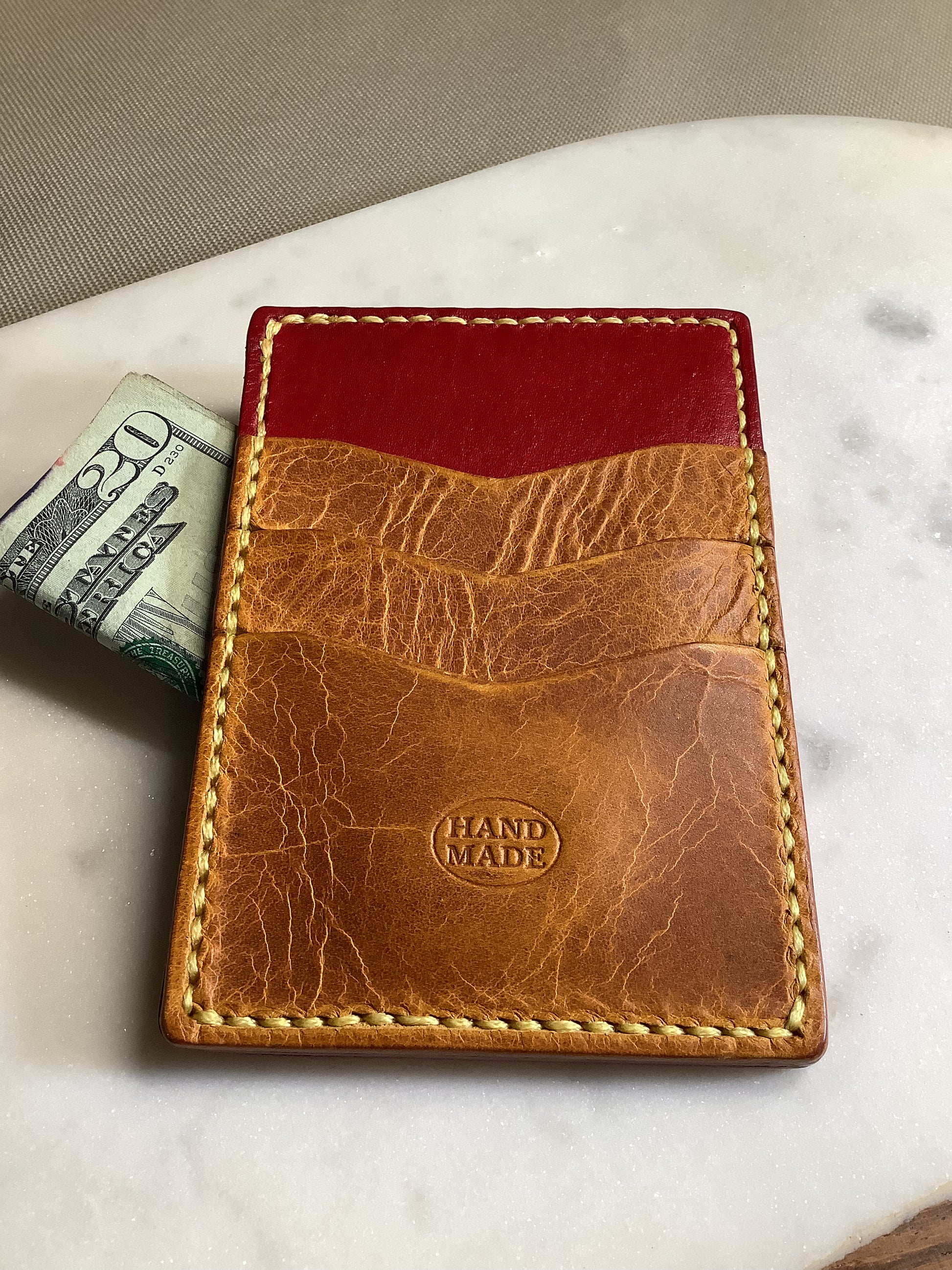 I-35 Leather - Minimalist Wallet - Multiangle